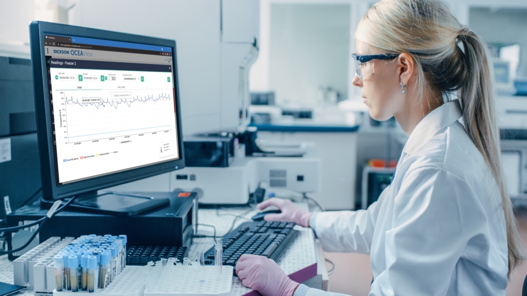 OCEAView Temperaturüberwachung Pharma